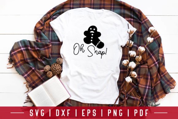Download Oh Snap SVG, Gingerbread SVG Design - Gingerbread svg Collection